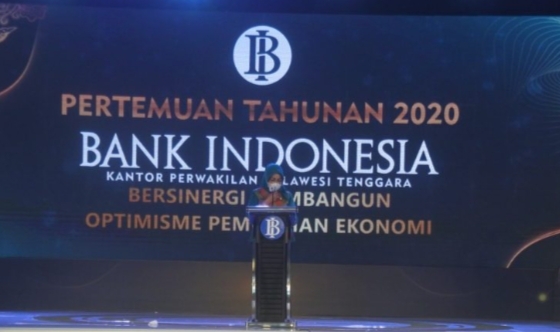 Sambutan Sekretaris Daerah (Sekda) Provinsi Sultra Dr. Hj. Nur Endang Abbas, SE., M.Si