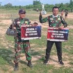 Kodim 1417/Kendari Raih Juara 1 Lomba Tembak Danlanal Kendari