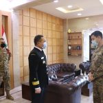 Komandan KRI Sultan Hasanuddin-366 Kunjungi Angkatan Laut Lebanon