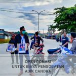 Wartawan dan Pemuda Konkep Gelar Open Donasi Untuk Candra