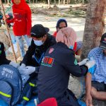 Dinkes Kolut Turunkan Tim PSC 119 Periksa Korban Banjir