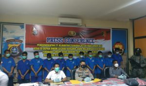 Polda Sultra Tahan 12 Tersangka Kericuhan PT VDNI