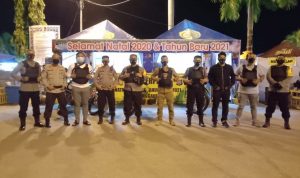 Pengamanan Nataru, Kapolres Baubau Mobile Kamtibmas