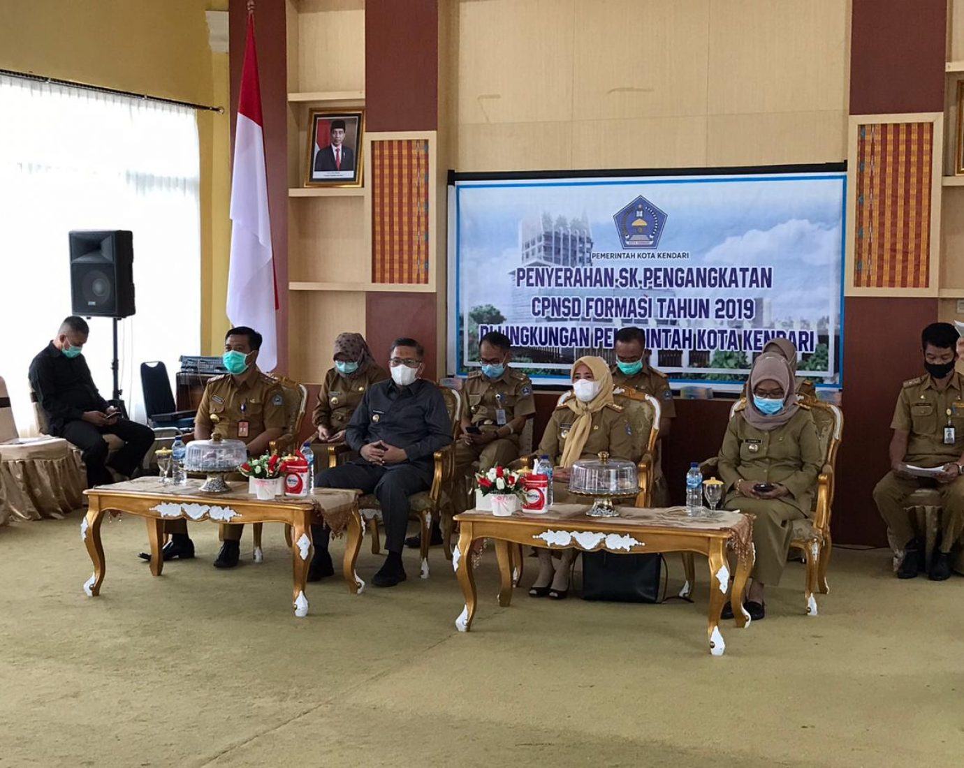 Serahkan SK Pengangkatan, Wali Kota: Jadilah ASN yang Amanah