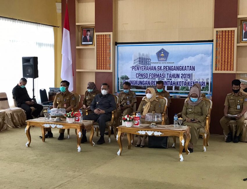 Serahkan SK Pengangkatan, Wali Kota: Jadilah ASN yang Amanah