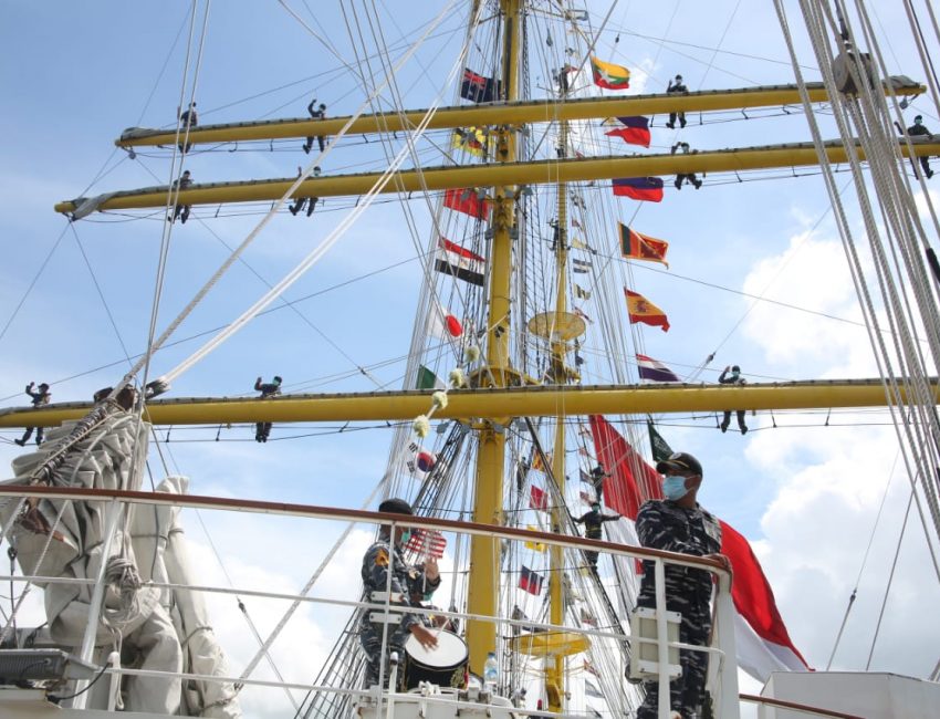 KRI Bima Suci Lanjutkan Pelayaran Kembali ke Pangkalan Surabaya