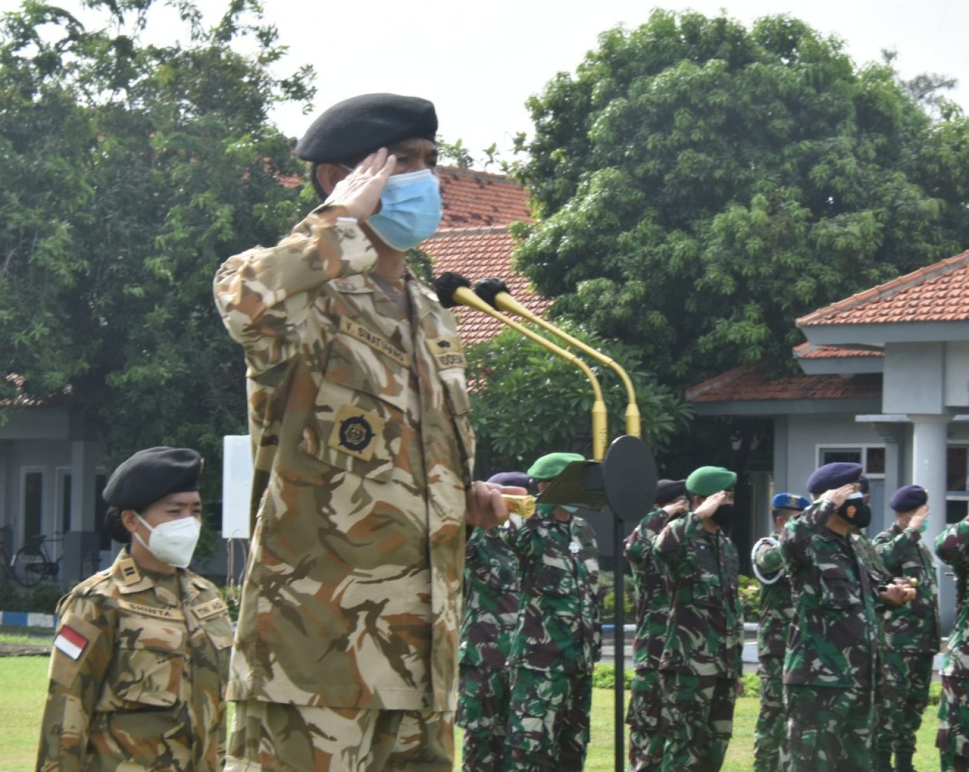 Latpratugas MTF TNI Konga XXVIII-M Unifil Lebanon Resmi Dibuka Dikolatarmada