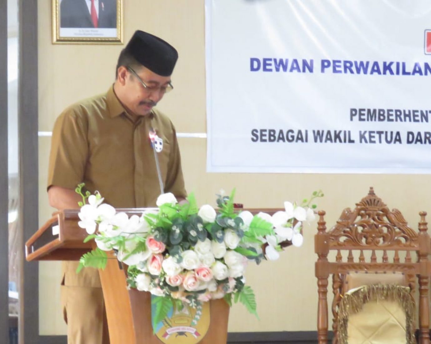 DPRD Konsel Gelar Paripurna Pemberhentian&nbsp; Senawan Silondae