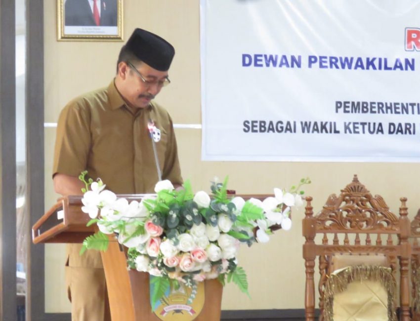 DPRD Konsel Gelar Paripurna Pemberhentian  Senawan Silondae