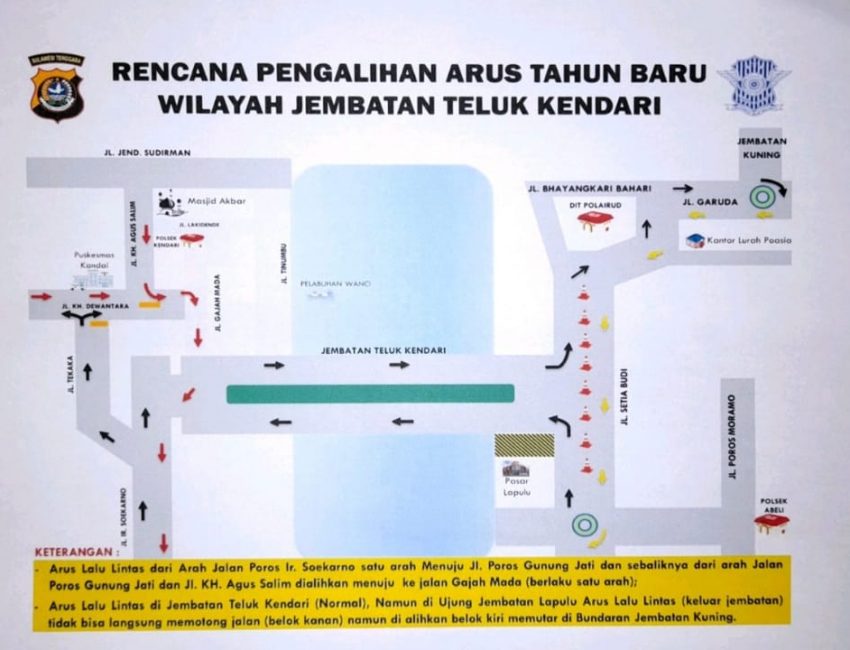 Tetap Dibuka, Begini Cara Dishub Sultra Terapkan Rekayasa Lalu Lintas di JTK