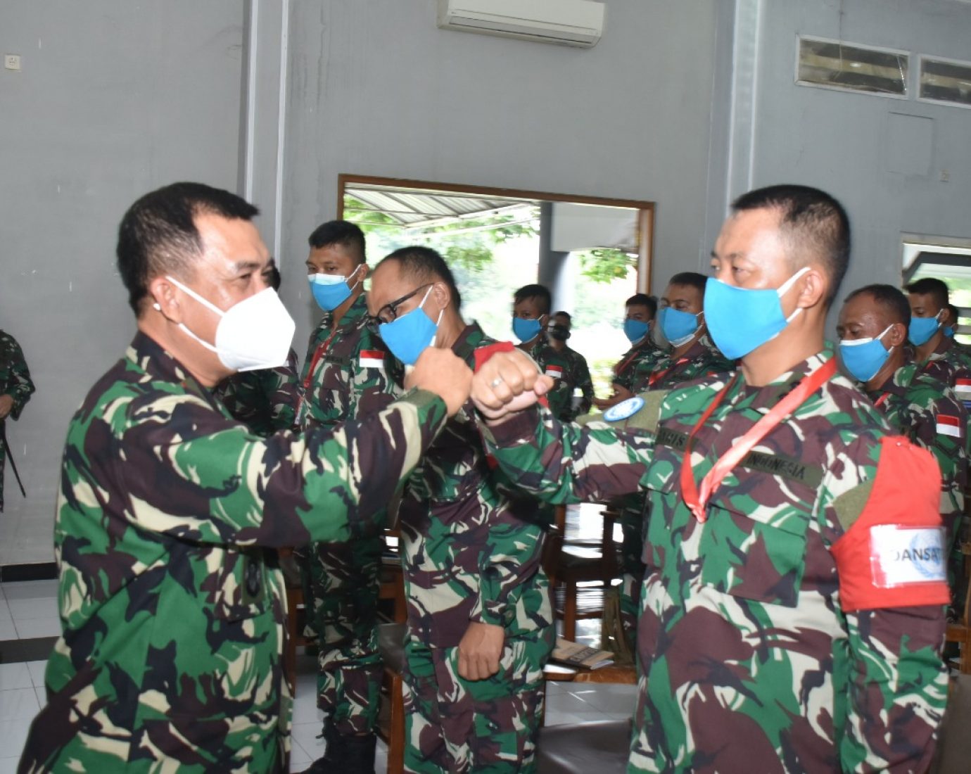 Pangkoarmada II Berikan Pembekalan Kepada Peserta Latpratugas MTF Garuda XXVIII-M Unifil Lebanon