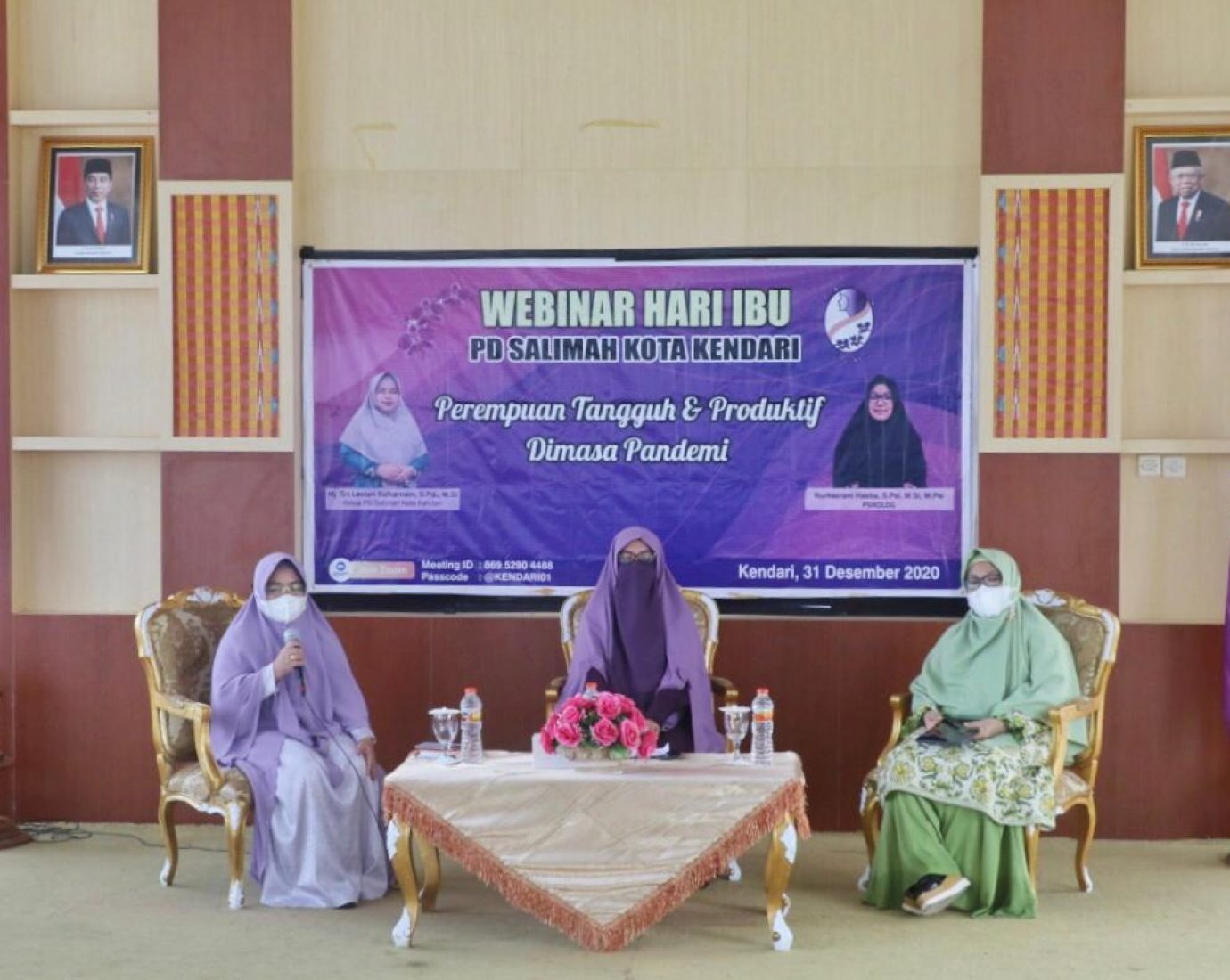 PD Salimah Kendari Gelar Webiner Perempuan Tangguh di Masa Pandemi