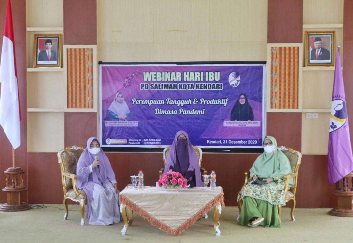 PD Salimah Kota Kendari menggelar Webinar