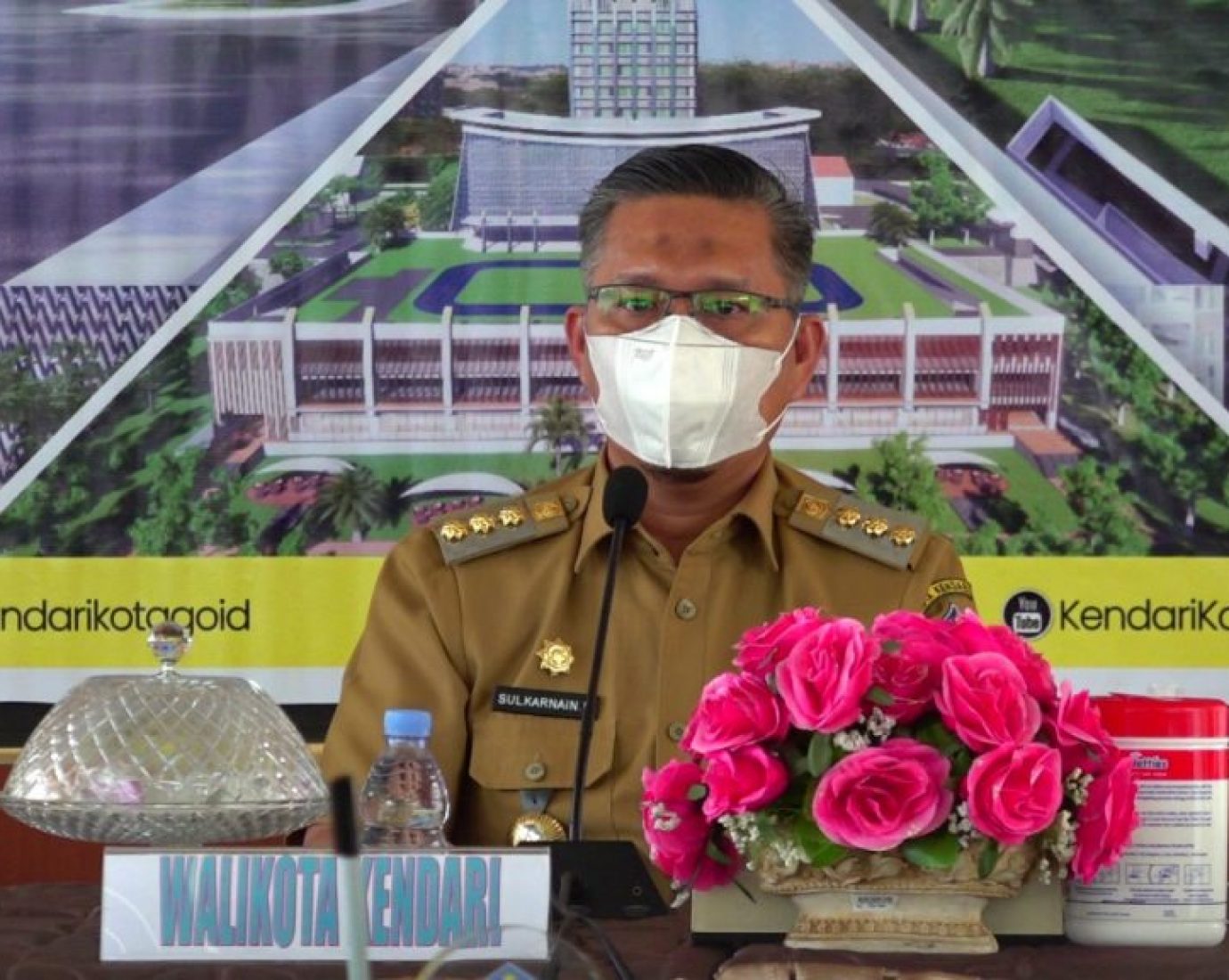 Wali Kota Kendari Hadiri Penyerahan Pengelolaan Pasar