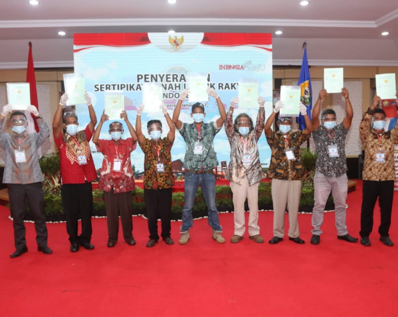 Pembagian 584.407 Sertifikat Tanah se-Indonesia, Sultra Terima 22.072 Bidang