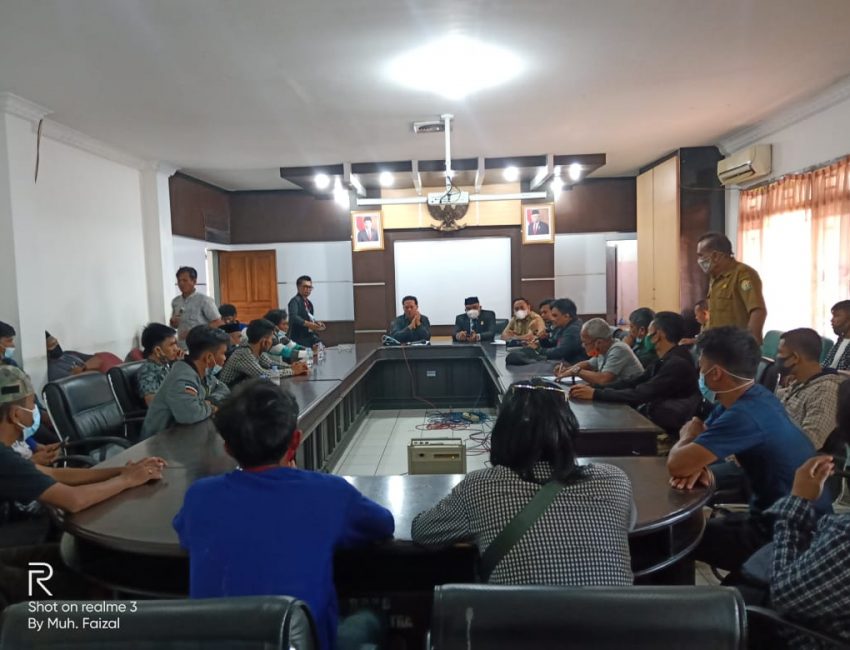 LKPD saat hearing bersama anggota DPRD Sultra