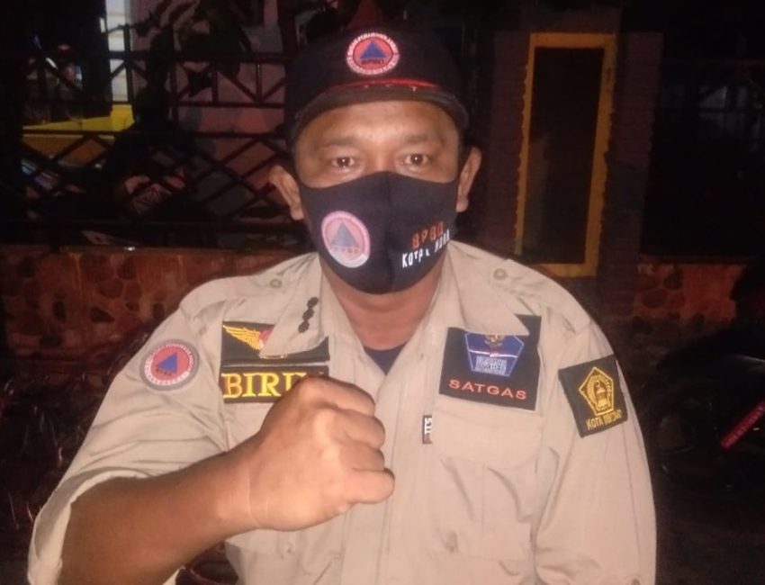Sekretaris Badan Penanggulan Bencana Daerah (BPBD) Kota Kendari Muhammad Syahbirin