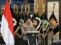 Kapolri Jenderal Idham Azis saat menyampaikan sambutannya