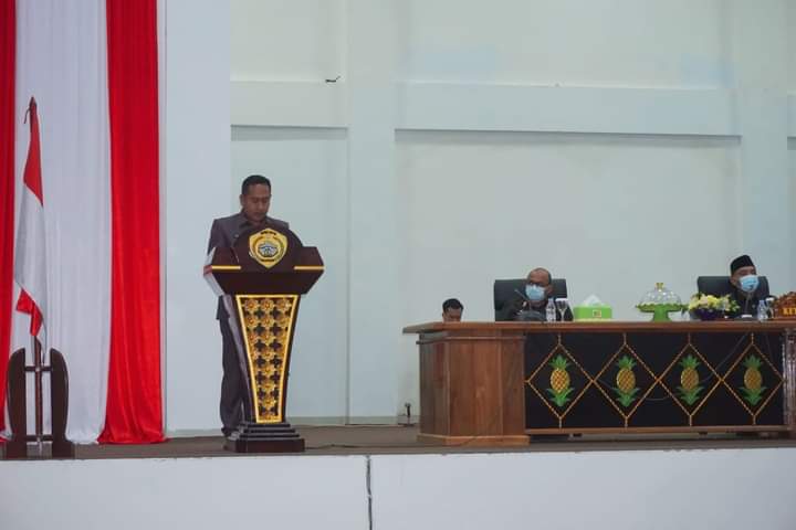 Suasana rapat Raperda 2021 DPRD Baubau