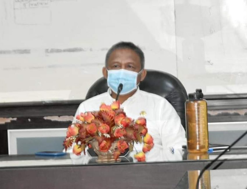Sekda kota Baubau, Dr. Roni Muhtar, M.Pd