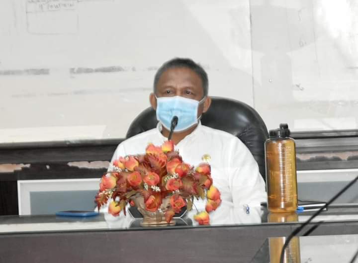 Sekda kota Baubau, Dr. Roni Muhtar, M.Pd