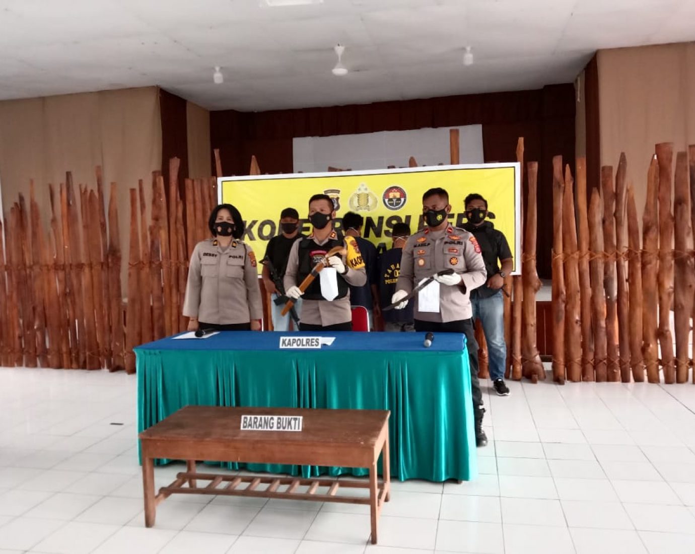 Polsek Murhum Bekuk Dua Pemuda Pelaku Penganiayaan
