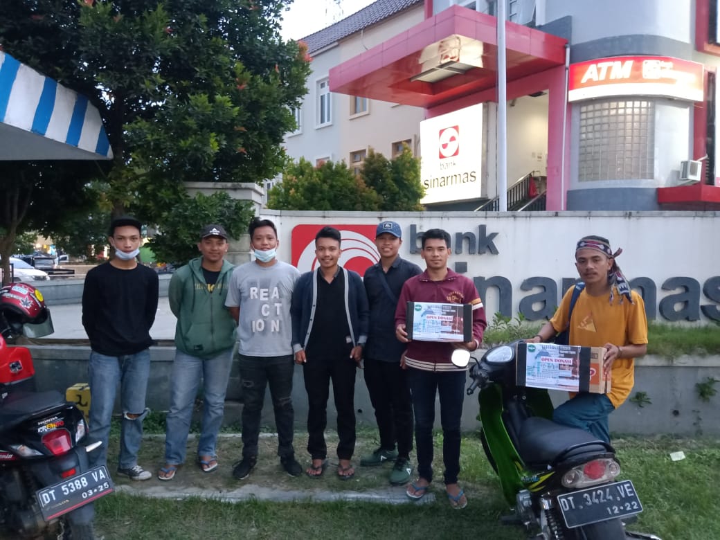 Himpunan Mahasiswa Wawonii Timur (Watim) menggelar aksi open donasi
