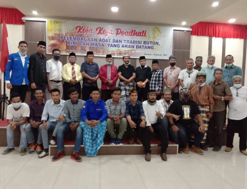 FPBB Gelar Koja-Koja Poadhati Terkait Kelembagaan Adat di Buton