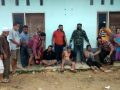 Tiga tersangka yang berhasil dibekuk oleh Tim Subdit 1 Dit Res Narkoba Polda Sultra