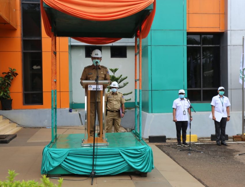 PT ANTAM Tbk Gelar Upacara Pembukaan Bulan K3 Tahun 2021
