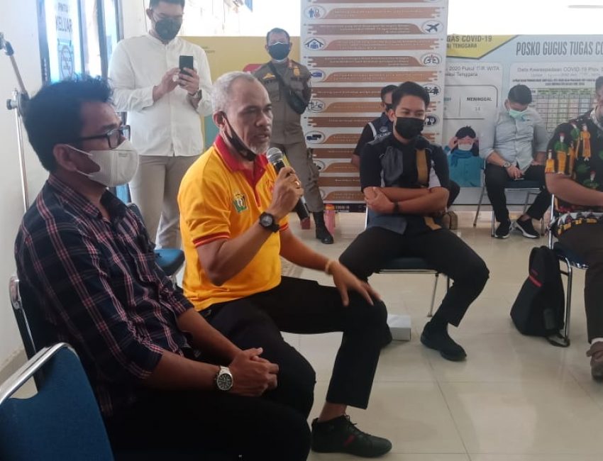 Hadiri Rapat Evaluasi GTPPC-19, Sekum KONI: Semua Atlet PON Harus Sehat