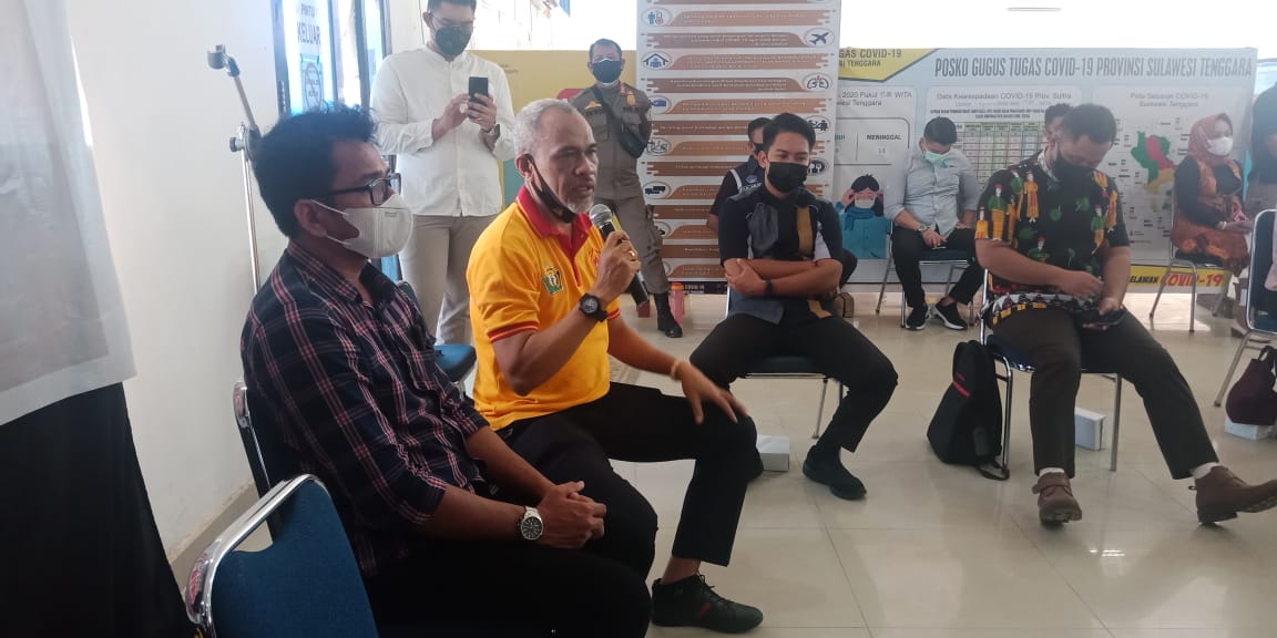 Sekertaris umum Komite Olahraga Nasional Indonesia (KONI) provinsi Sulawes Tenggara (Sultra), Tahir Lakimi