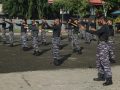 Prajurit KOARMADA 2 saat berlatih double stick