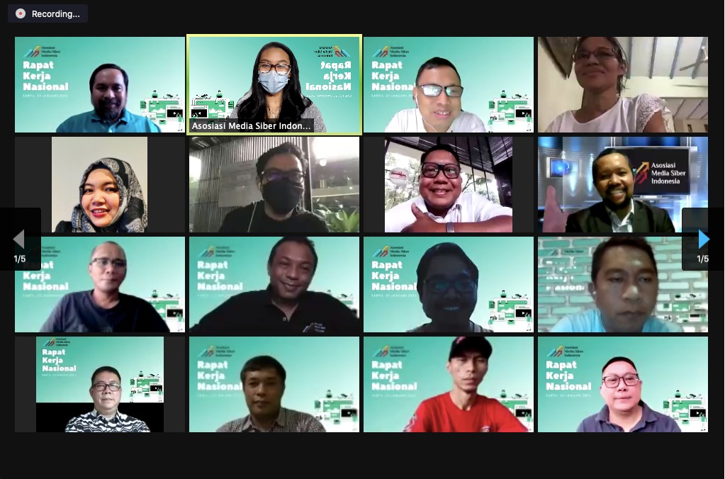 AMSI sukses menyelenggarakan Rapat Kerja Nasional (Rakernas) 2021 secara virtual untuk merumuskan program kerja organisasi selama setahun ke depan