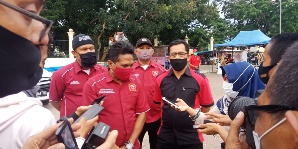 Hasim Wabula selaku ketua Dewan Pimpinan Daerah (DPD) M1R SSB Sultra