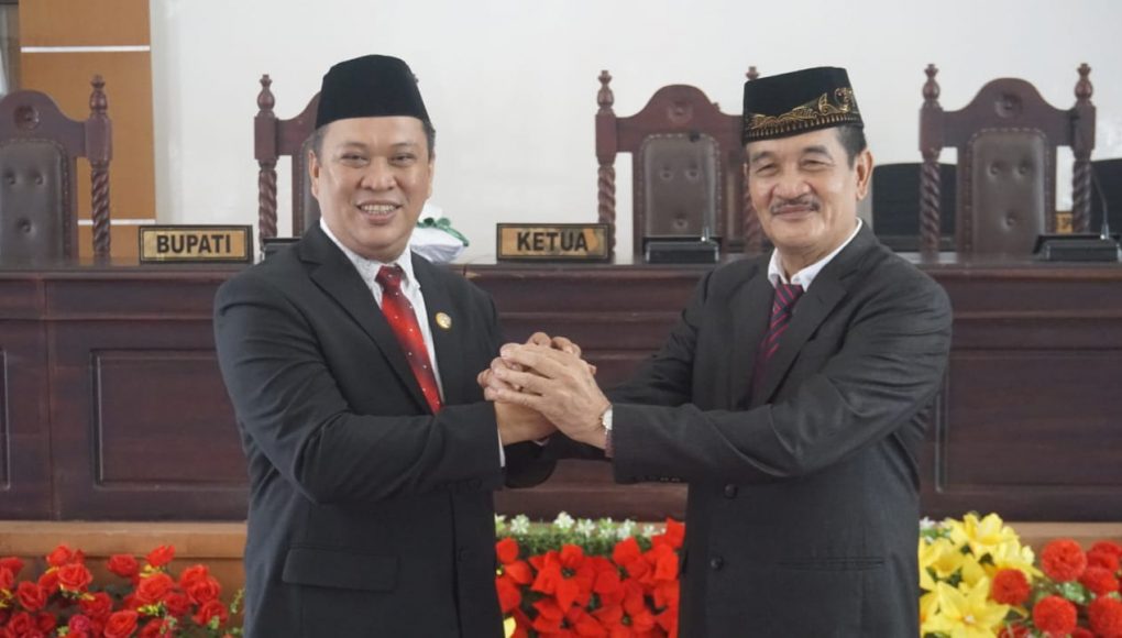 DPRD Gelar Sidang Paripurna Penetapan Bupati dan Wakil Bupati Terpilih Periode 2021-2026