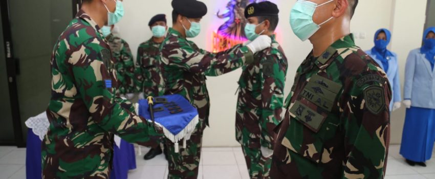 Dan Satsel pimpin Sertijab Dan KRI nagapasa -403