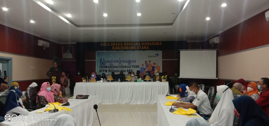 Pemerintah Kabupaten (Pemkab) Konawe Utara (Konut) menggelar kegiatan pembukaan proyek nasional promosi dan KIE, penyiapan kehidupan berencana bagi remaja (PKBR) pada kelompok pembinaan pemberdayaan ekonomi keluarga (PEK), dan bina keluarga berencana (BKR) yang dirangkaikan dengan kegiatan-kegiatan pelaksanaan program keluarga berencana (KB). Kamis (28/01/2021)