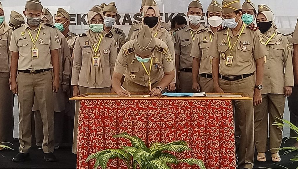 Demi Memberi Pelayanan Prima, BPN Kolaka Deklarasi Zona Integritas