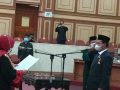 Pelantikan Jumardin sebagai wakil ketua DPRD Sultra