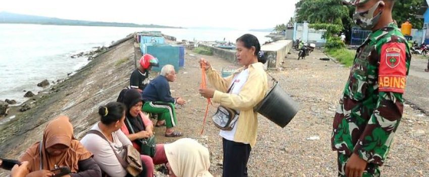 Serda Ferlyn Terapkan Prokes Pada Pemilik Kapal di Wilayah Binaan