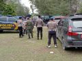 Pengamanan pelantikan kades oleh TNI/POLRI