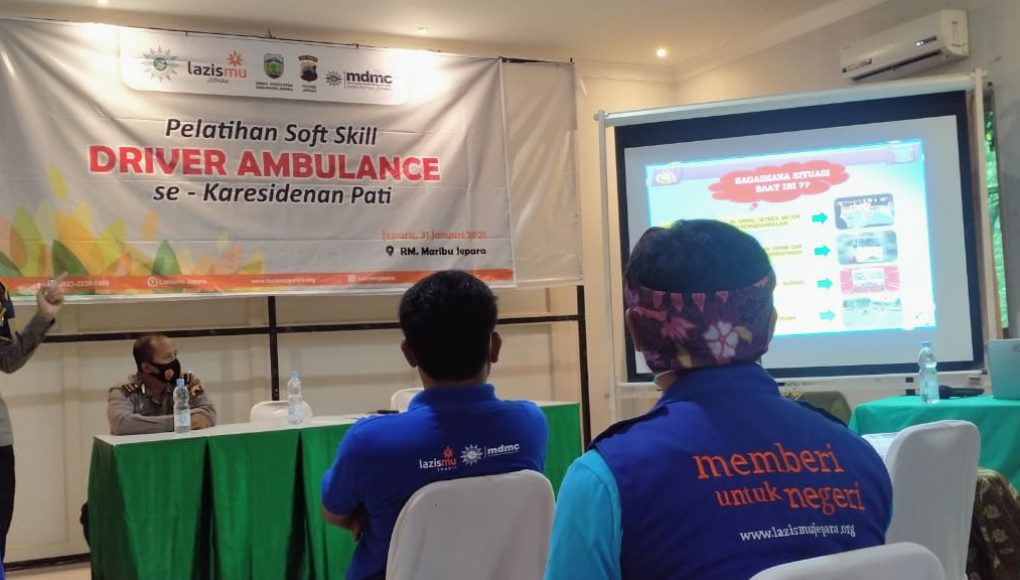 MDMC dan LAZISMU Jepara Adakan Pelatihan Sopir Ambulans Se-eks Karisidenan Pati
