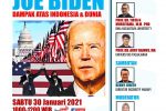 Webinar mengenai “Arah Kebijakan Presiden As Joe Biden, Dampak Atas Indonesia dan Dunia yang diselennggarakan oleh Marapi Consulting & Advisory, Sabtu 30 January 2021