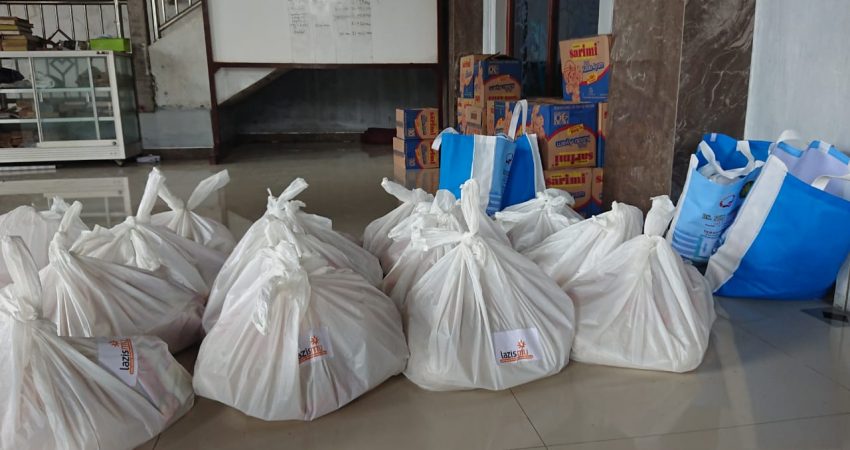 Paket LAZISMU Jepara untuk korban banjir