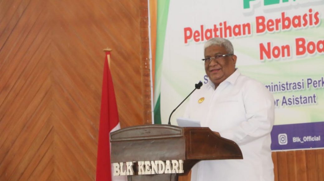 Buka Pelatihan di BLK Kendari, Ini Harapan Gubernur