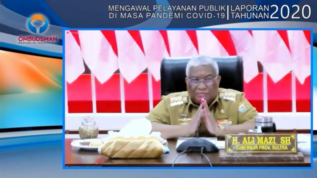 Testimoni Gubernur itu ditayangkan saat acara peluncuran berlangsung bersama dengan testimoni sejumlah tokoh lainnya di Indonesia