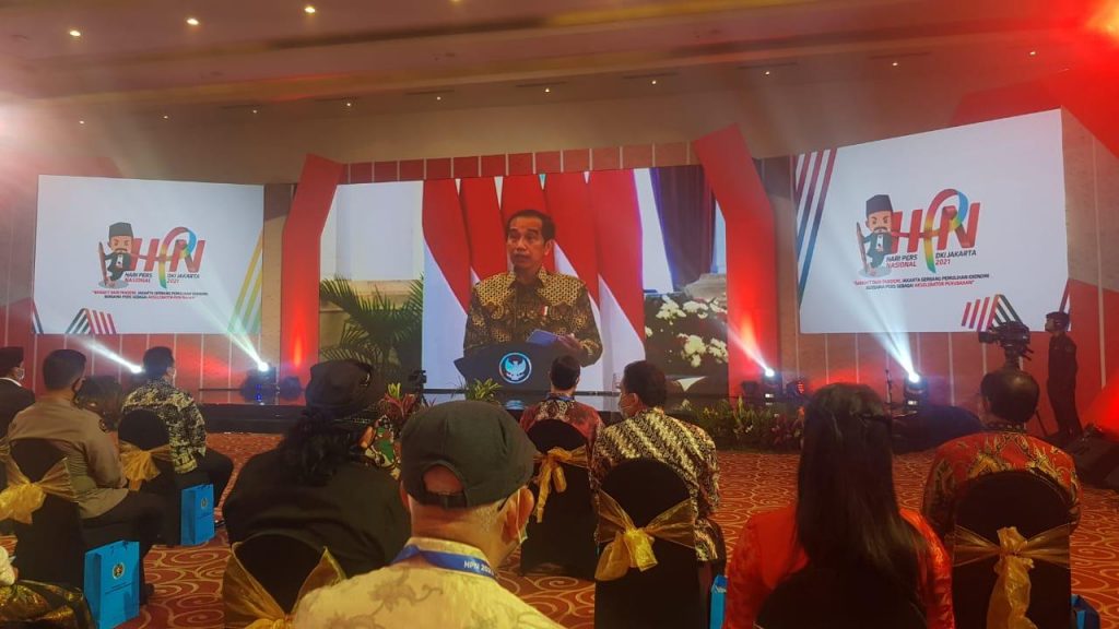 Suasana Perayaaan Hari Pers Nasional dari Rujab Gubernur Sultra