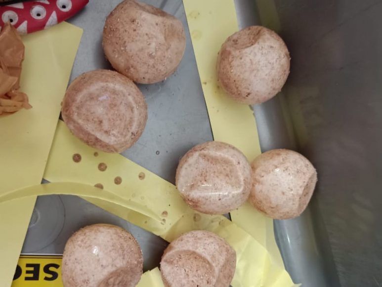 Telur penyu yang berhasil diamankan dan diserahkan ke BKSDA kota Baubau