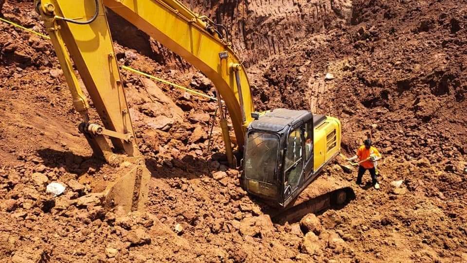 Proses efakuasi korban